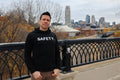 Long Sleeve Safety Hooded T-Shirt